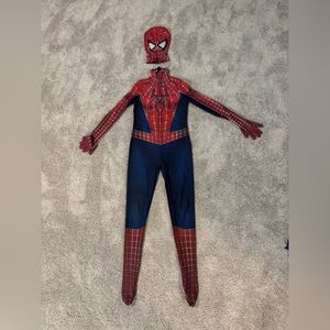Spider Man 2 Peter Parker Kids Jumpsuits Cosplay Costume - Y S/M (120-130)